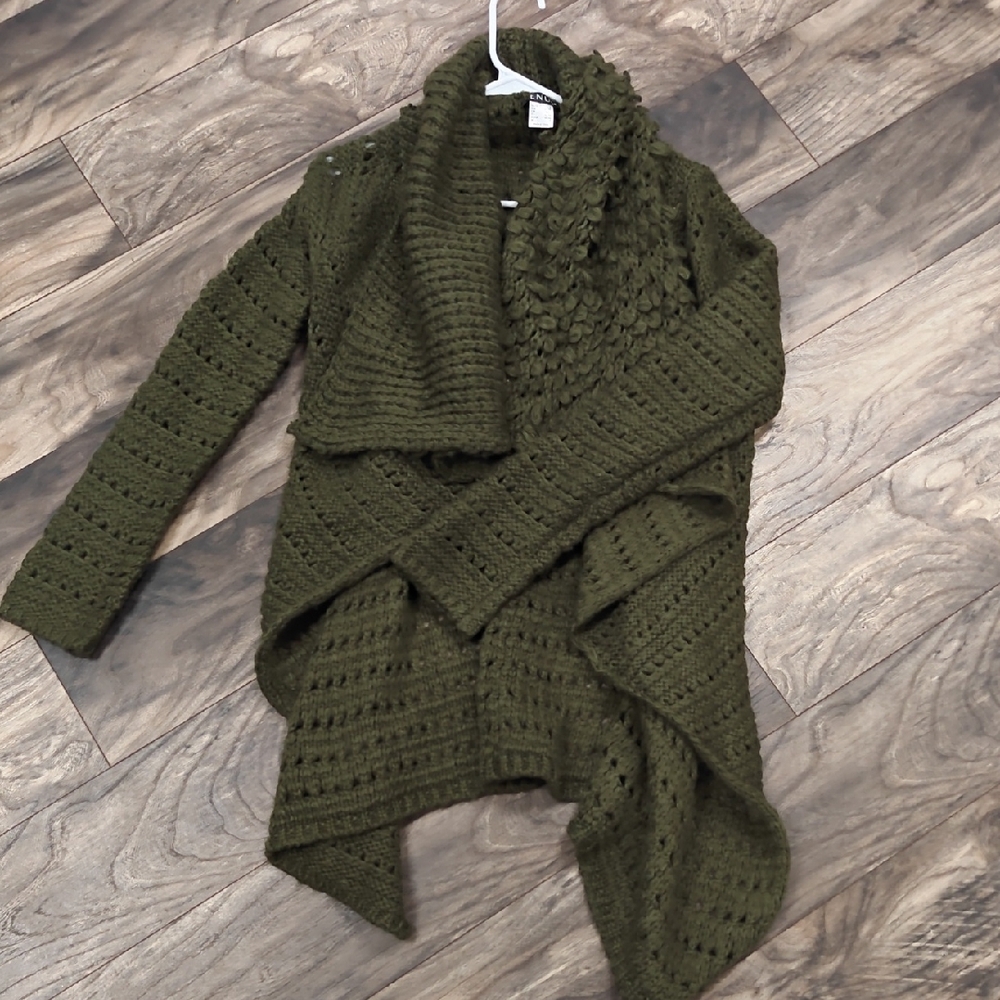 Venus Olive Green Women's Sweater